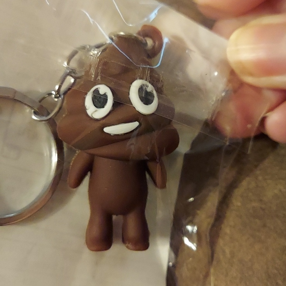 Poo 3D Keychain